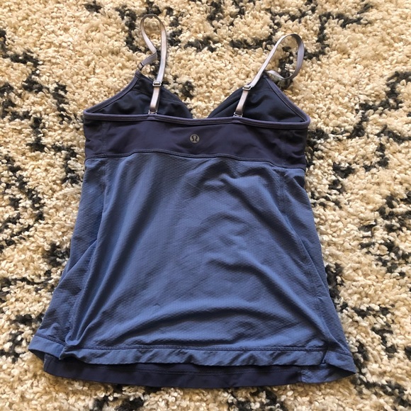 Lululemon purple work out tank - Picture 4 of 4